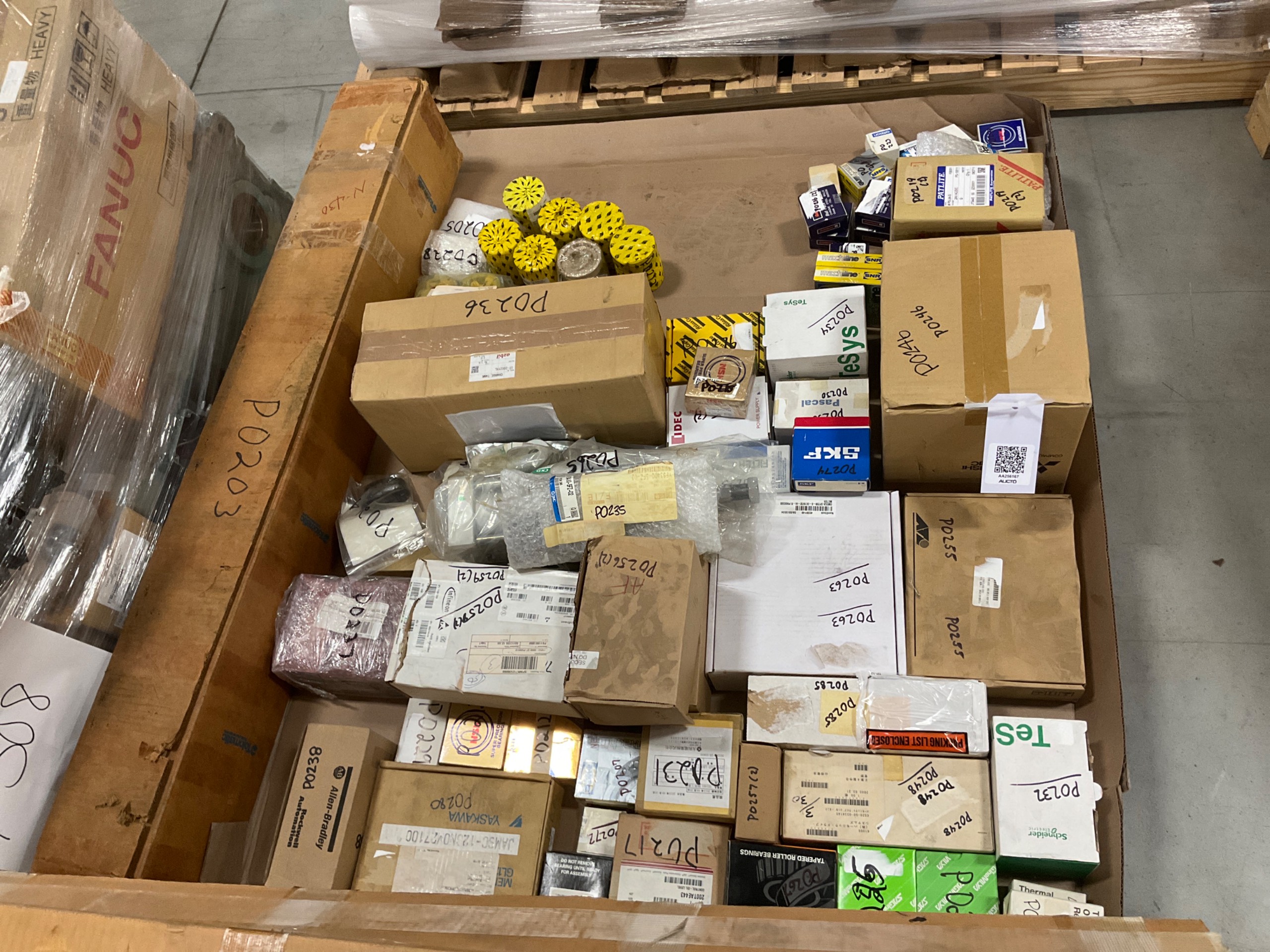 BULK LIST OF BEARINGS - undefined