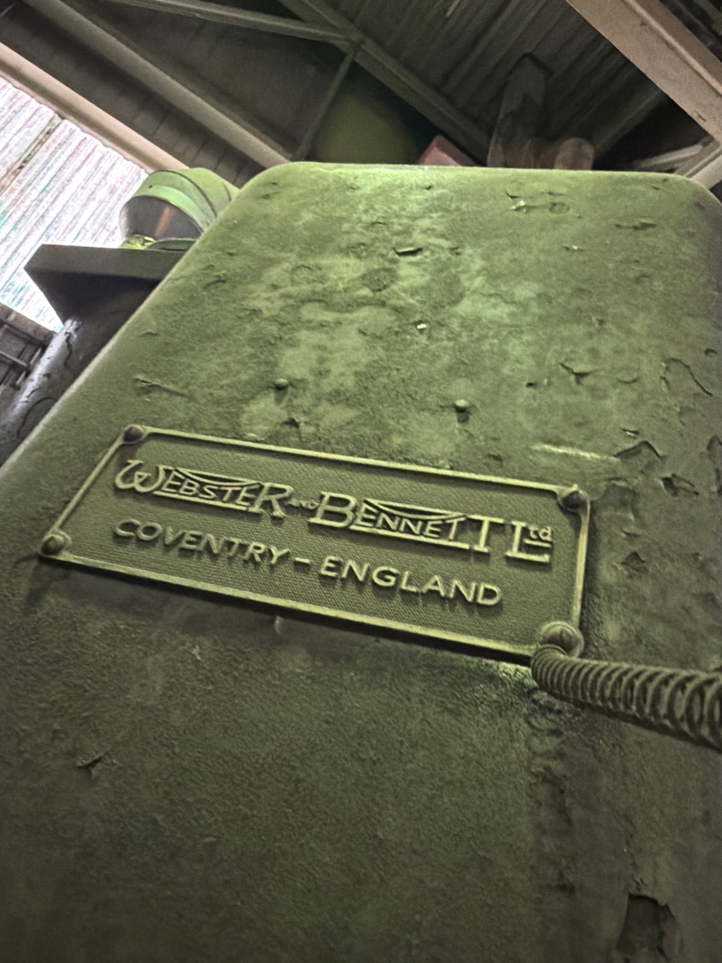 WEBSTER & BENNETT LTD.VERTICAL BORING MILL - undefined