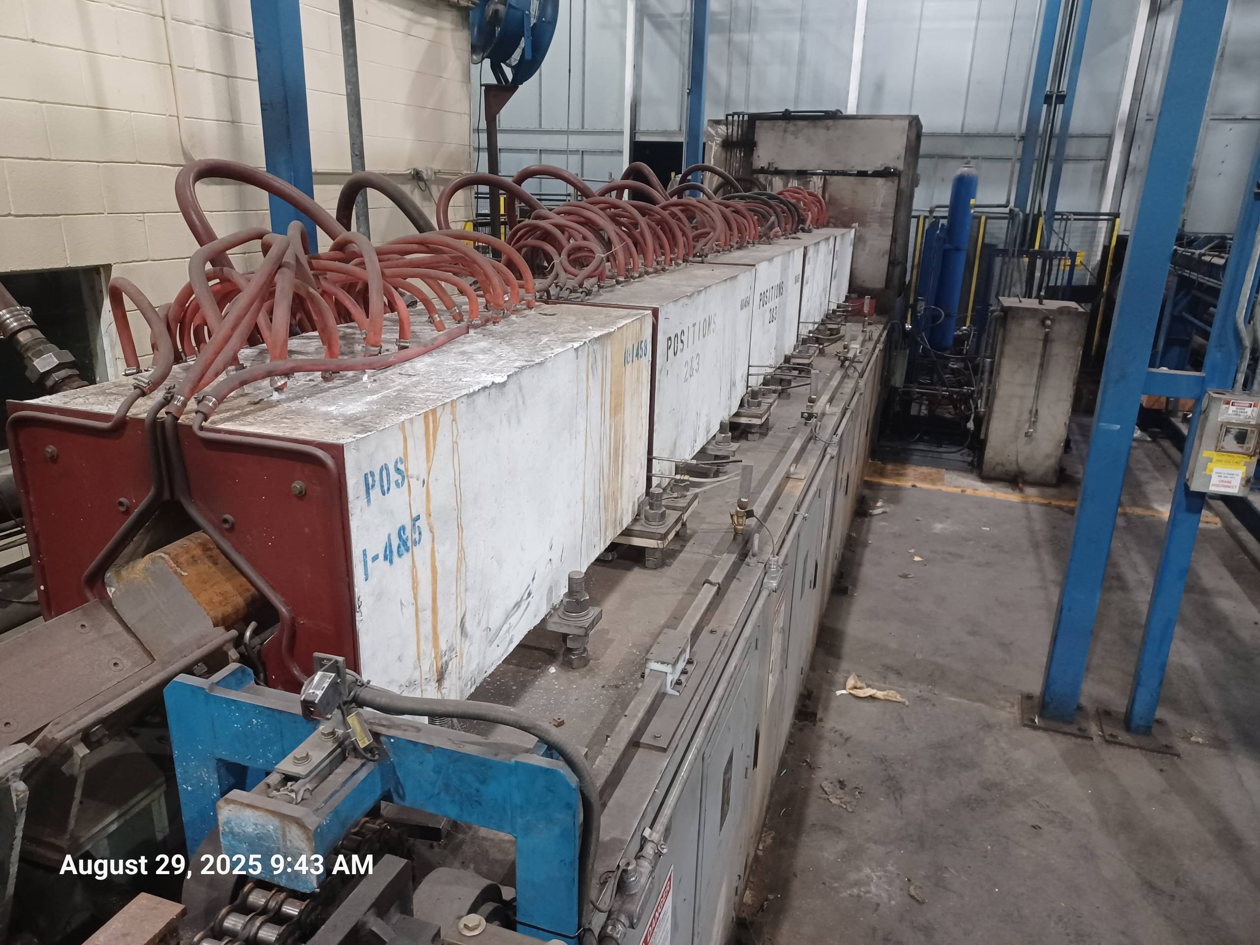 Induction Heater, 2000 Ton Press and Drawbench - Cyclinder Flow.mov