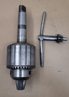 JACOBS 20N BALL BEARING CHUCK W/ KEY, 3/8"-1" CAPACITY, AO405 CHUCK ARBOR, #4 MT - undefined