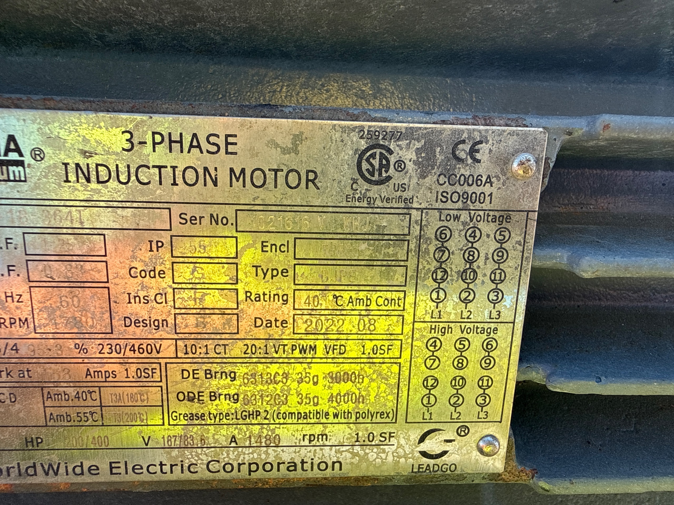 ARMSTRONG CL703 PUMP & MOTOR ASSEMBLY - undefined
