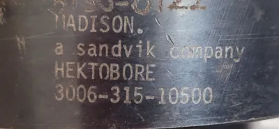 MADISON HEKTOBORE ROUGH BORING HEAD, CAT50, RANGE: 225-300MM (8.859IN – 11.812IN) - undefined