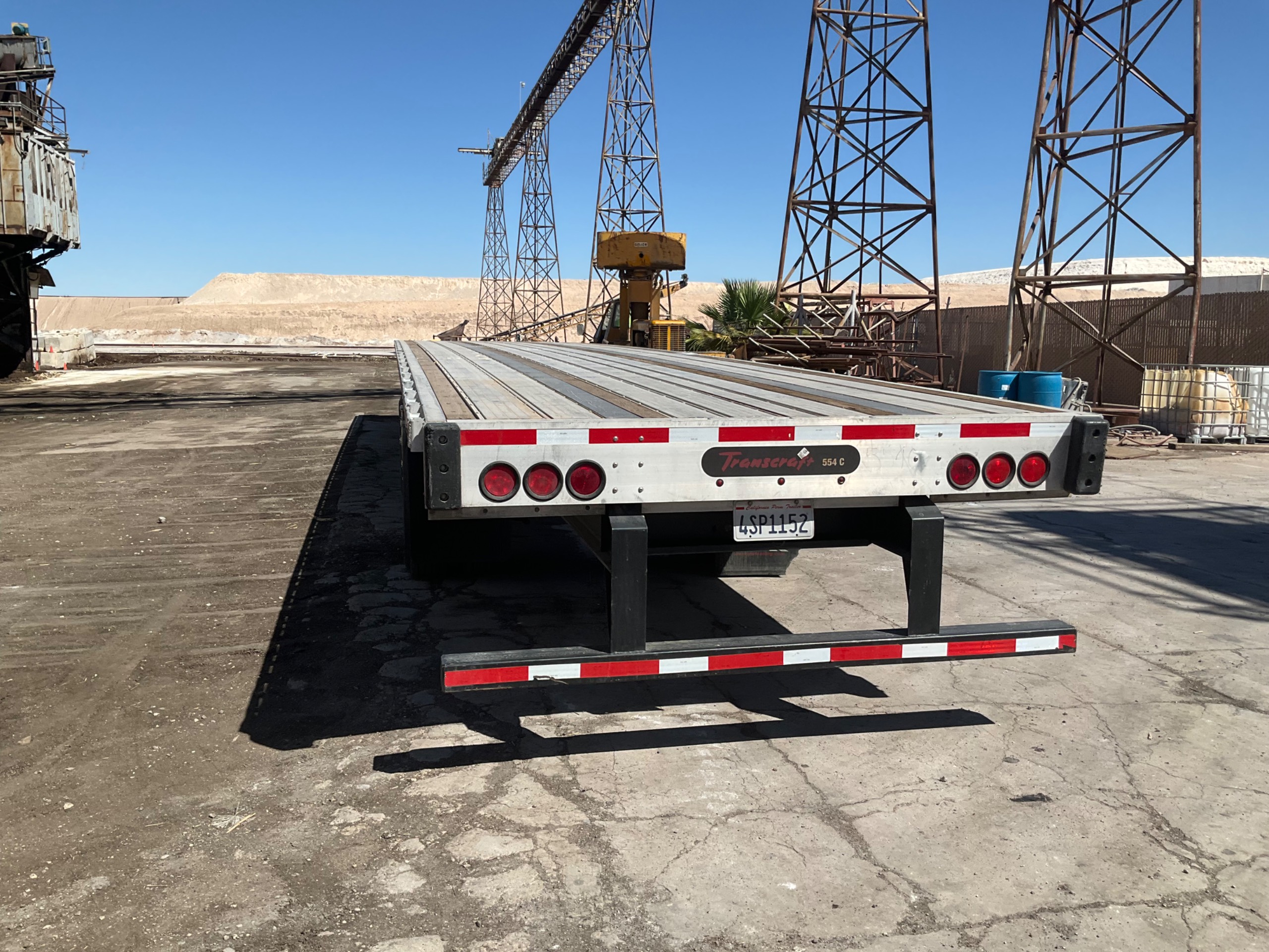 2019 TRANSCRAFT 554C FLATBED TRAILER - undefined