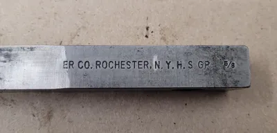 DAVIS 5/8 KEYSEATER BROACH, 5/8" WIDTH, 7/8" HEIGHT, 1/2" PITCH, 27-3/8" OAL - undefined