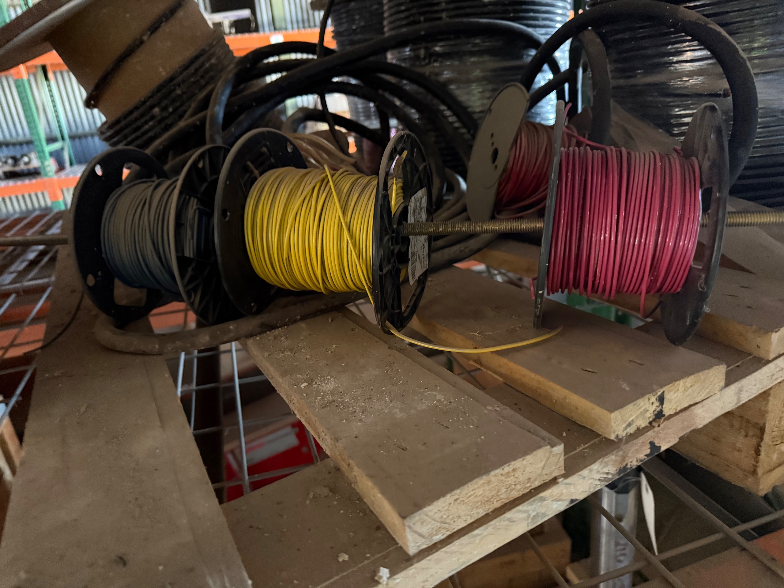 BULK QTY OF ELECTRICAL WIRE - undefined