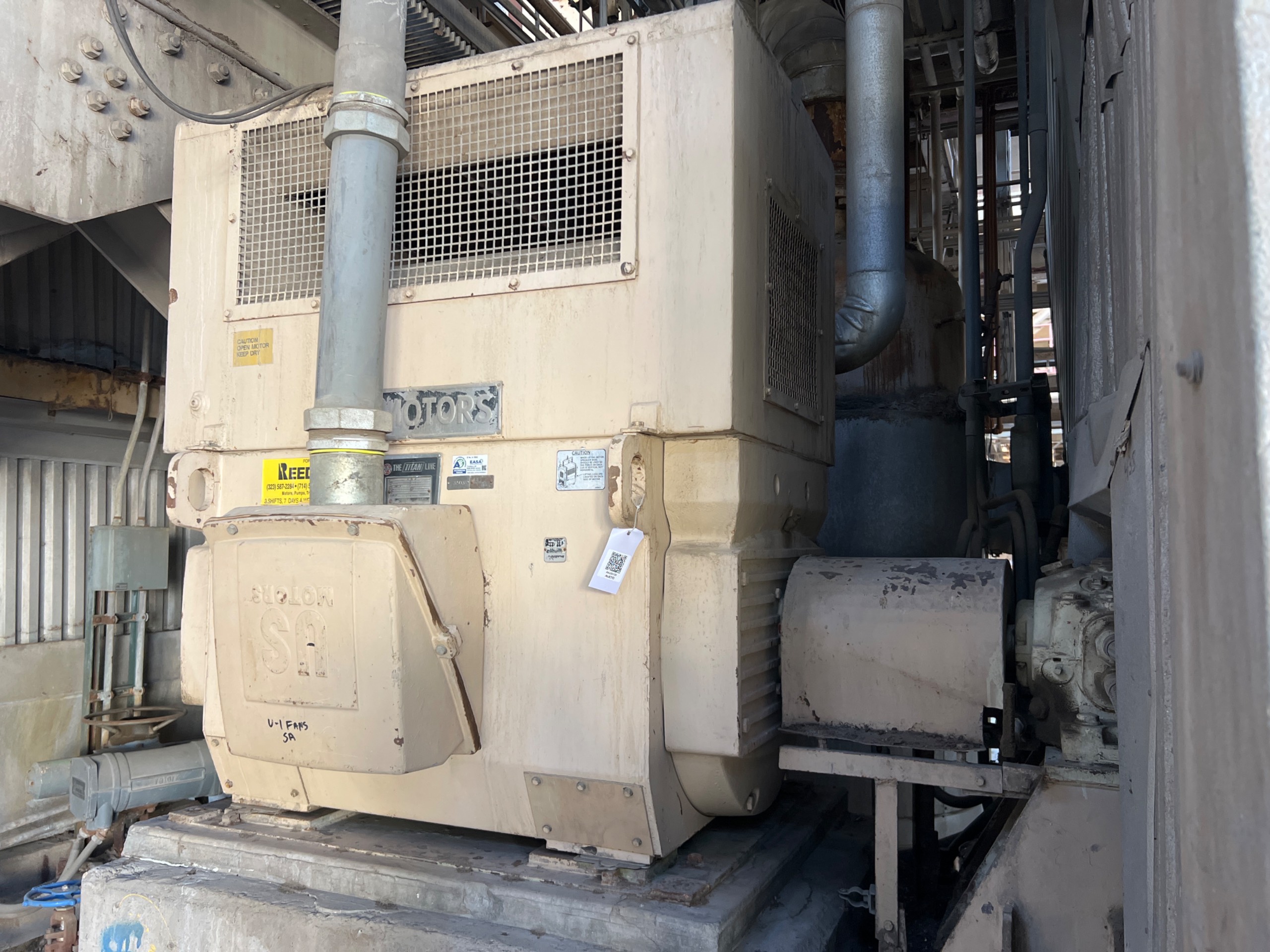 US MOTORS THE TITAN LINE AC MOTOR - undefined