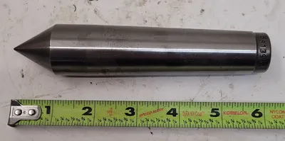 QUALTECH MT4 DEAD CENTER, 6 INCH OAL, MORSE TAPER #4, 0.25 INCH BORE DIAMETER - undefined