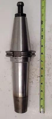 KENNAMETAL CV50TT125800 CAT 50 END MILL HOLDER 14” OAL, 8” PROJECTION, 1.25” BORE - undefined