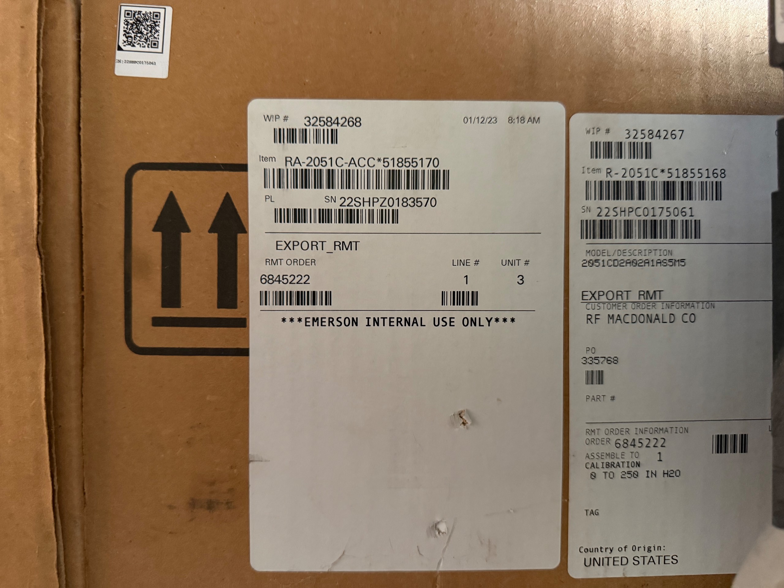 CONTENTS OF CONTAINER WITH INDUSTRIAL PARTS - undefined