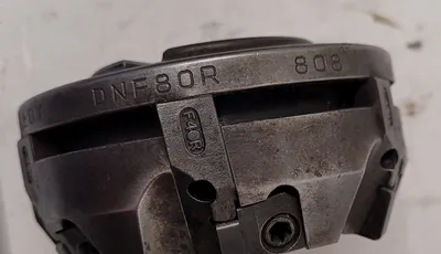 I GET ALLOY DNF80R 808 INDEXABLE INSERT FACE MILL (3.5" CUTTER DIAMETER, 6 INSERT SLOTS) - undefined