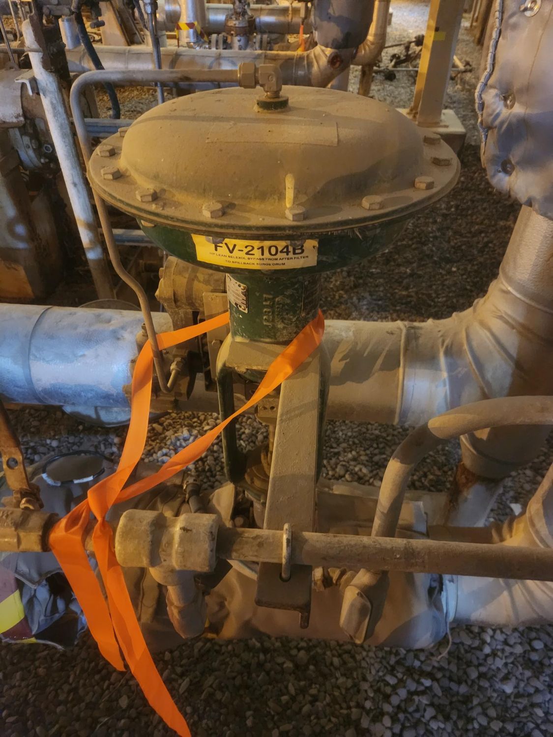 FISHER CONTROL VALVE WITH 657 ACTUATOR - undefined