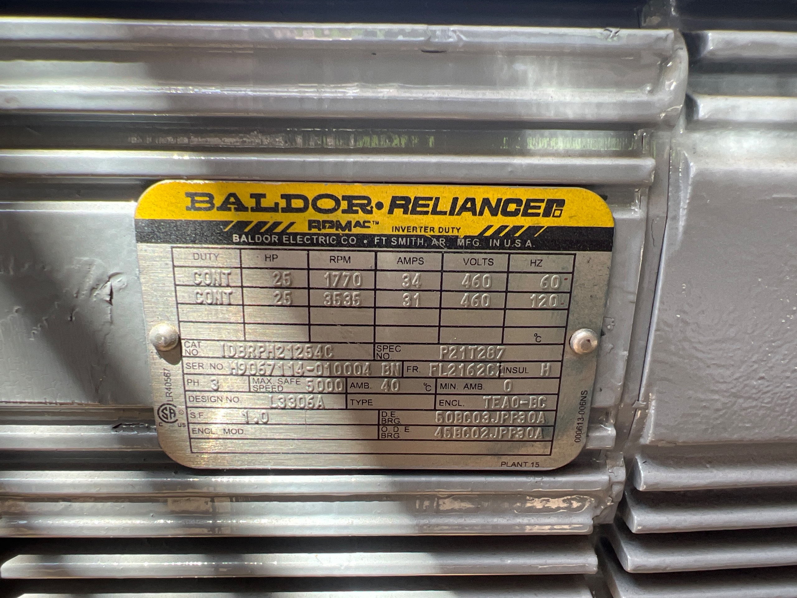 QTY 2: BALDOR MOTORS - undefined