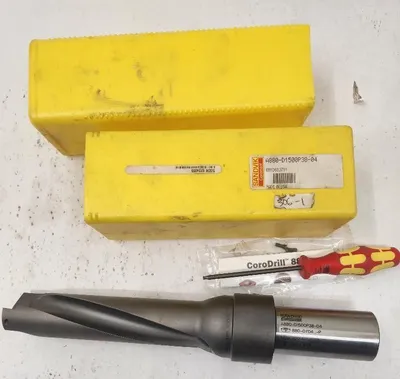 SANDVIK A880 D1500P38-04 INDEXABLE DRILL, 1.5" SHANK - undefined