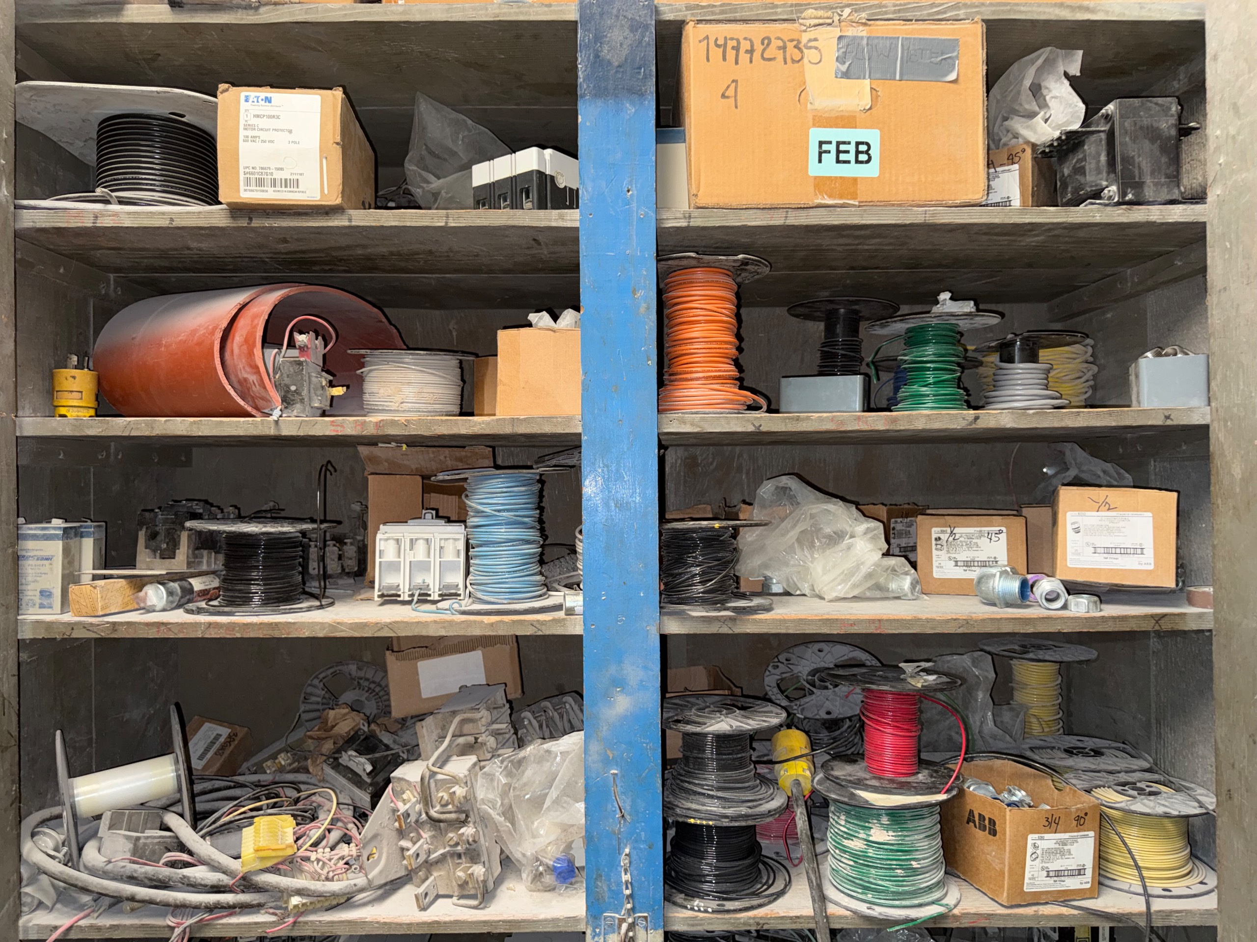 BULK CONTENTS OF INSTRUMENT ROOM - undefined