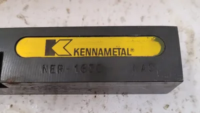 KENNAMETAL NER-163C TOOL HOLDER, 1” SQUARE SHANK, 5” OAL, RIGHT HAND TOOL - undefined