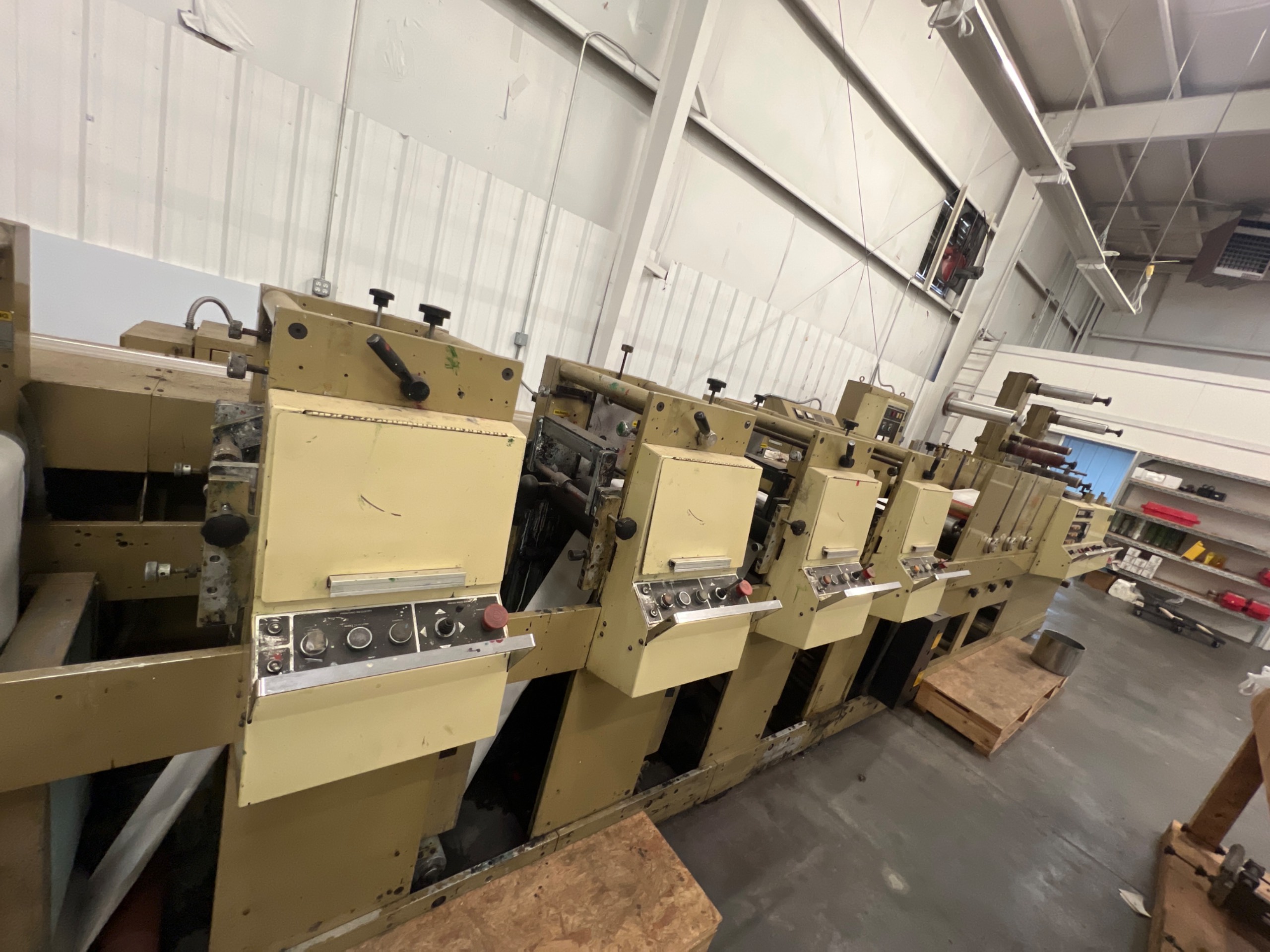 MARK ANDY INC 41268610Y-429 FLEXOGRAPHIC LABEL PRINTING PRESS - undefined