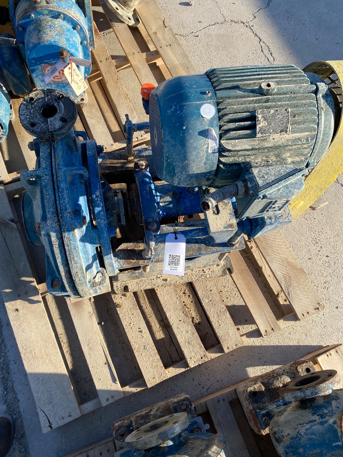 PUMP & 10HP MOTOR ASSEMBLY - undefined