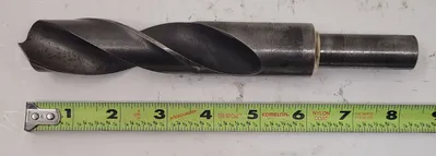 QUALTECH SPIRAL DRILL BIT, OAL 8.75”, 1.25” DRILL BIT DIAMETER, .75” SHANK DIAMETER - undefined