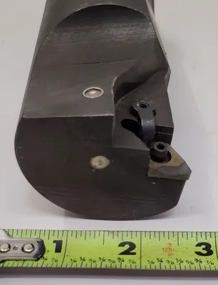 CARBOLOY 4096551-046/TD-76523 END MILL TOOL HOLDER CAT 40 (9” OAL, 6.25” PROJ, 2.5” BODY DIA) - undefined