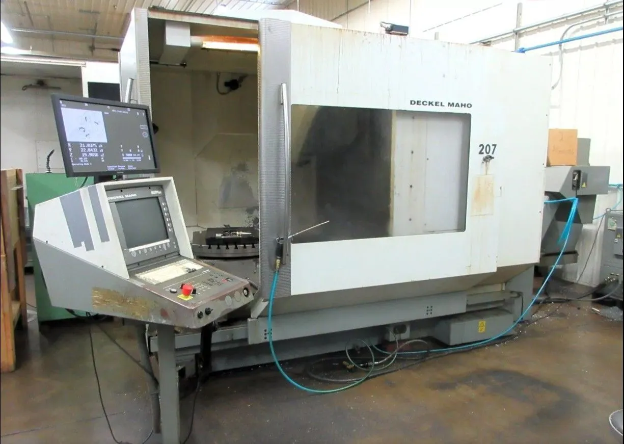 2000 DECKEL MAHO DMU 80 HI-DYN 5-AXIS VMC, 800X700X600MM, 12K RPM, HEIDENHAIN, 30ATC, COOLANT - undefined