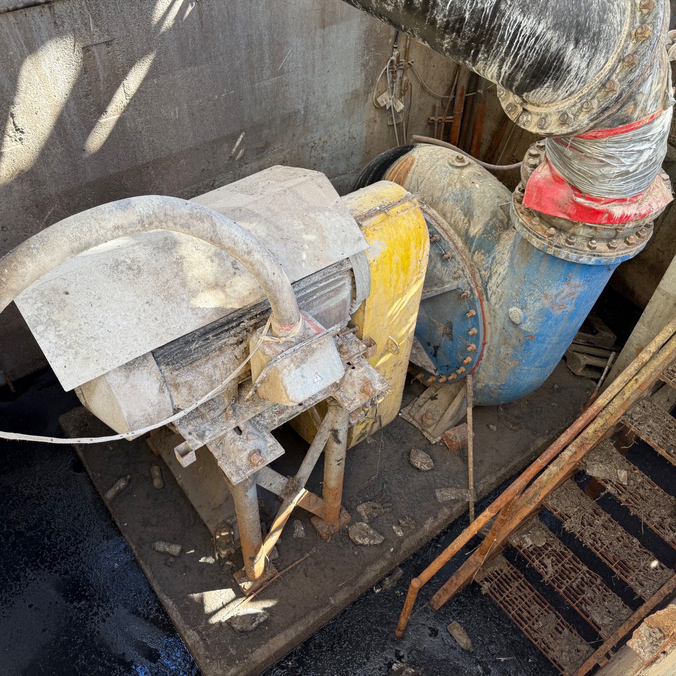 MAIN BEET FEED PUMP & MOTOR ASSEMBLY, 150HP - undefined