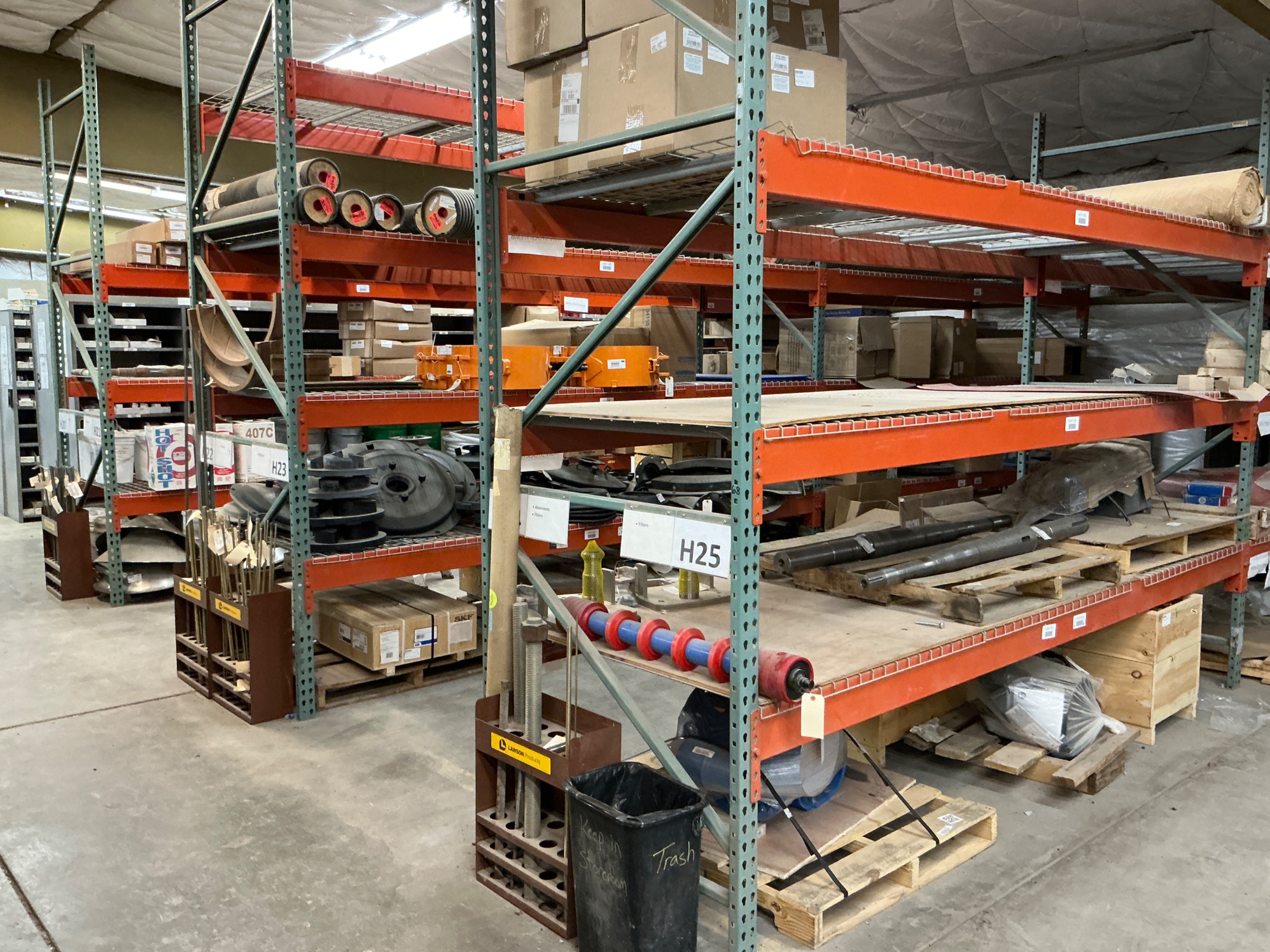 BULK QTY OF SPARE PARTS INVENTORY - undefined