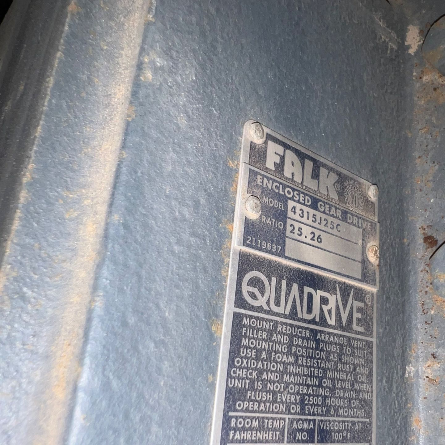 QTY 2: FALK ENCLOSED GEAR DRIVE - undefined