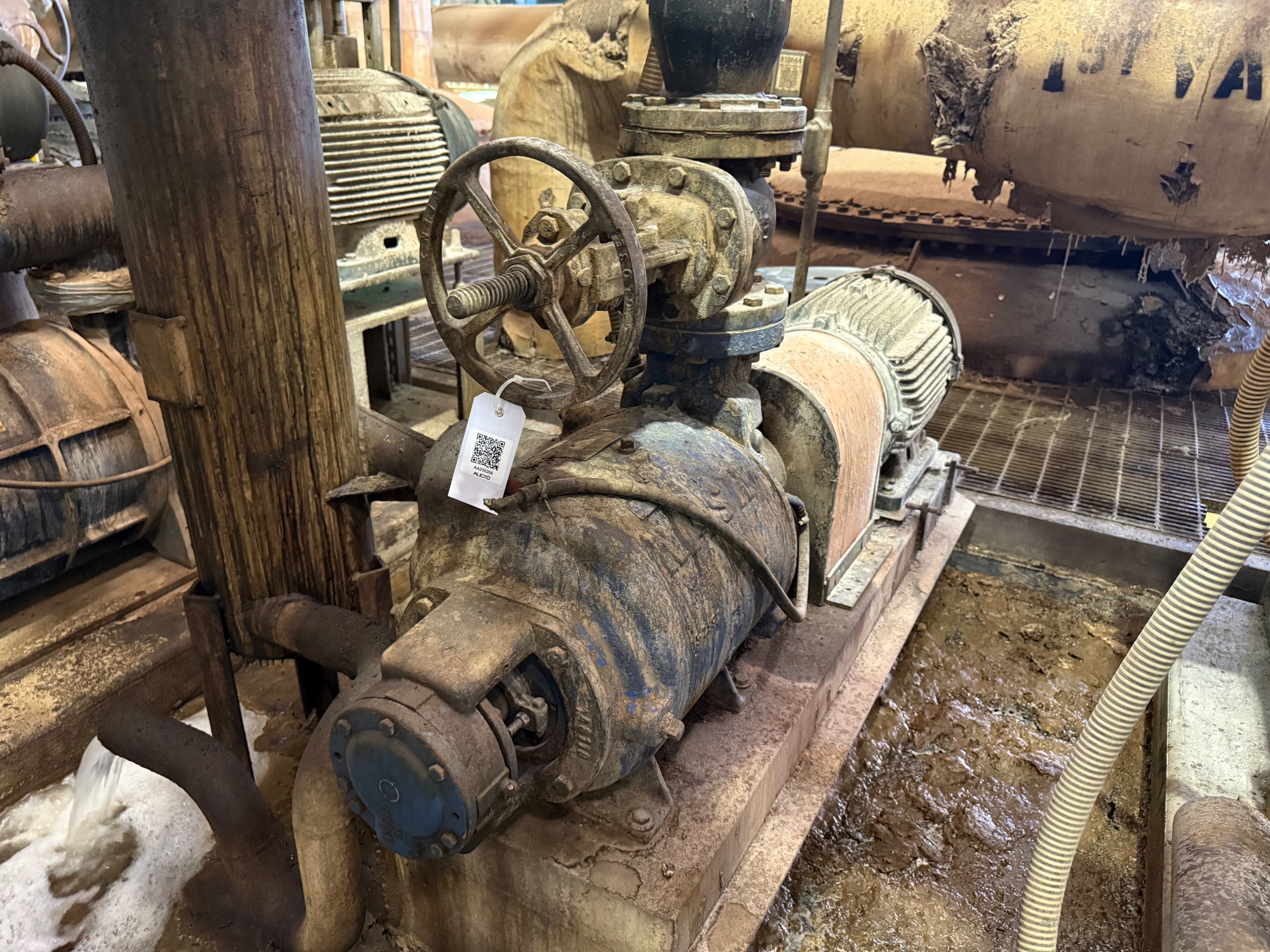 NASH SC5 PUMP & 25 HP MOTOR ASSEMBLY - undefined
