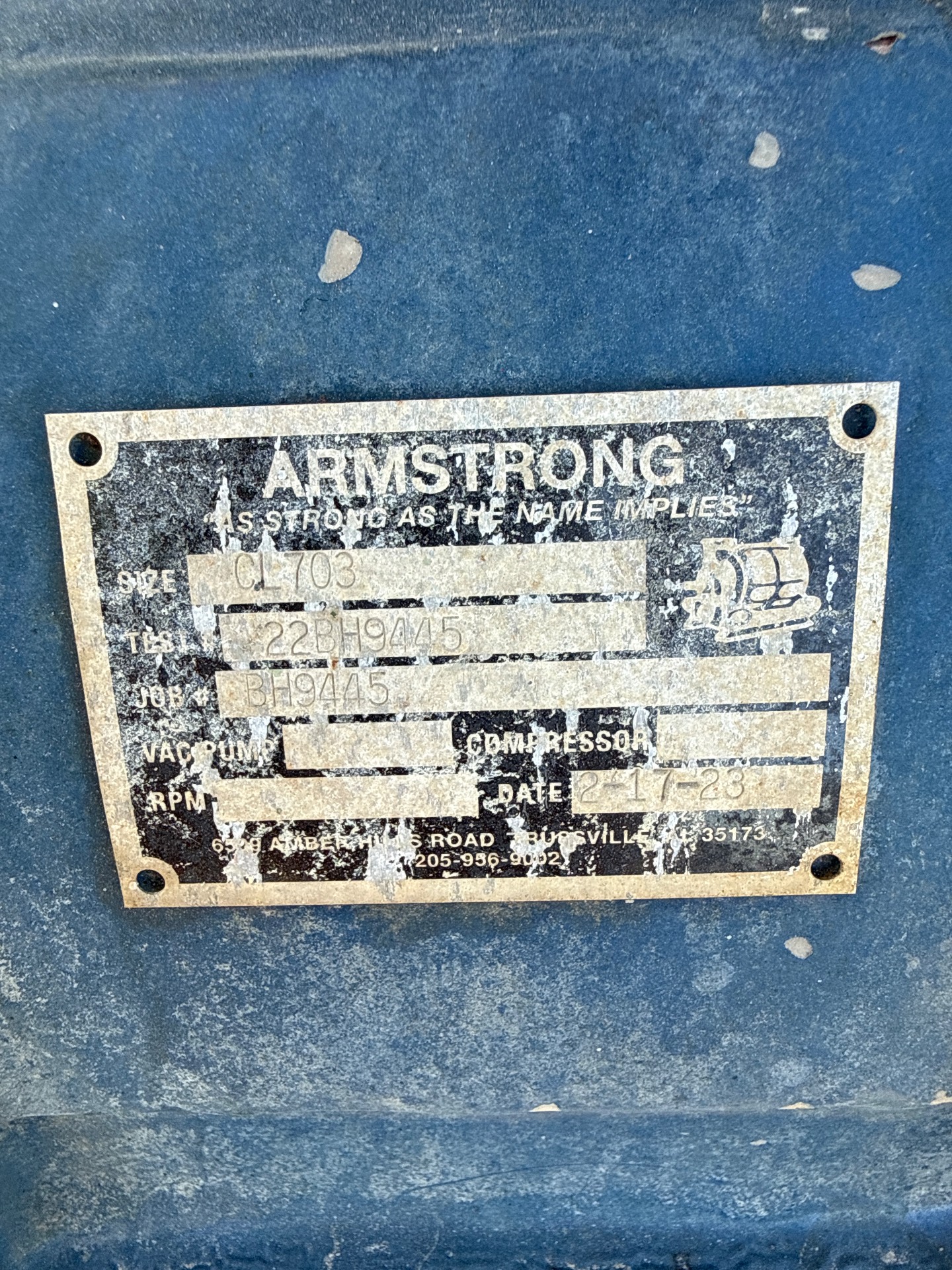 NASH 703 PUMP & 40 HP MOTOR ASSEMBLY - undefined