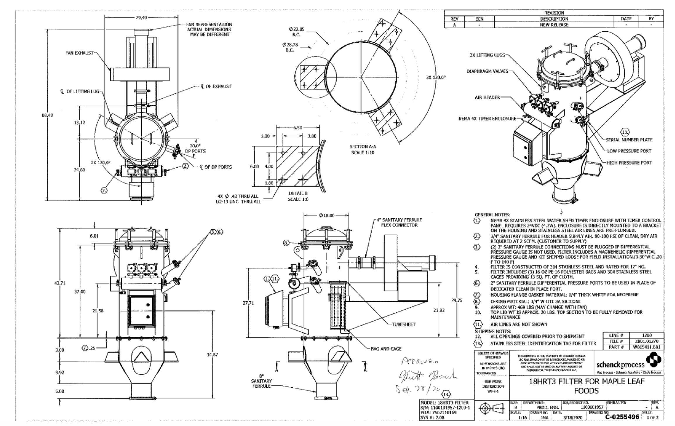 2021 SCHENCK PROCESS 18HRT3 FILTER - undefined