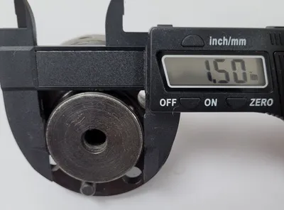 KENNAMETAL INDEXABLE BORING HEAD 1203CF5, 1.5” BORE END, 2.5” OD, 2” OAL - undefined