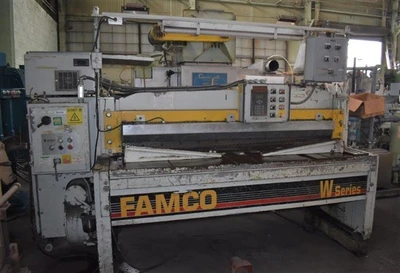 1996 FAMCO E13754-272 MECHANICAL SQUARING SHEAR, 6' X 1/4" CAPACITY, 10 HP, 65 SPM - undefined