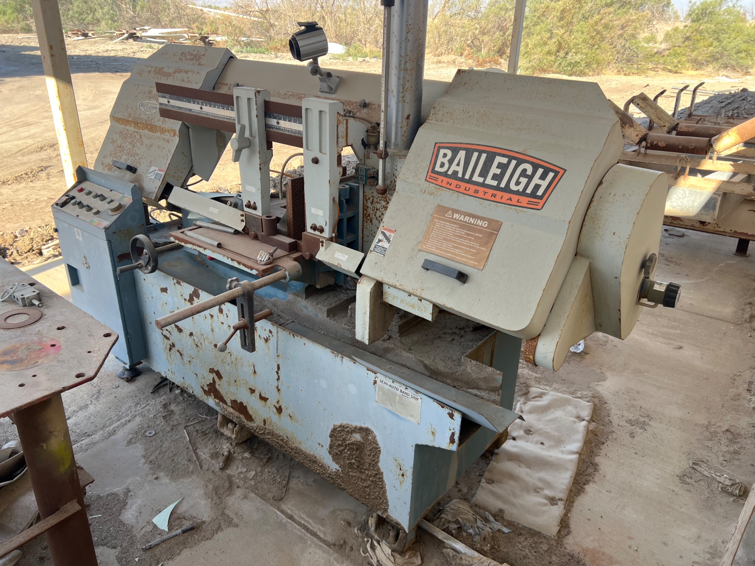 2007 BAILEIGH BS-360SA HORIZONTAL BAND SAW - undefined