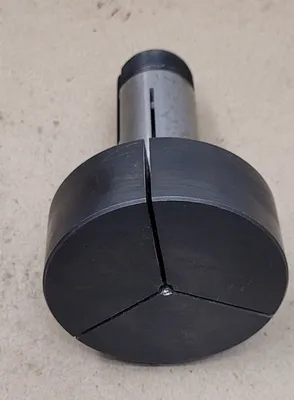 5C STEP COLLET, 3" HEAD DIAMETER, 1-1/8" HEAD THICKNESS, 1/8" PILOT HOLE, 4.5" OAL - undefined
