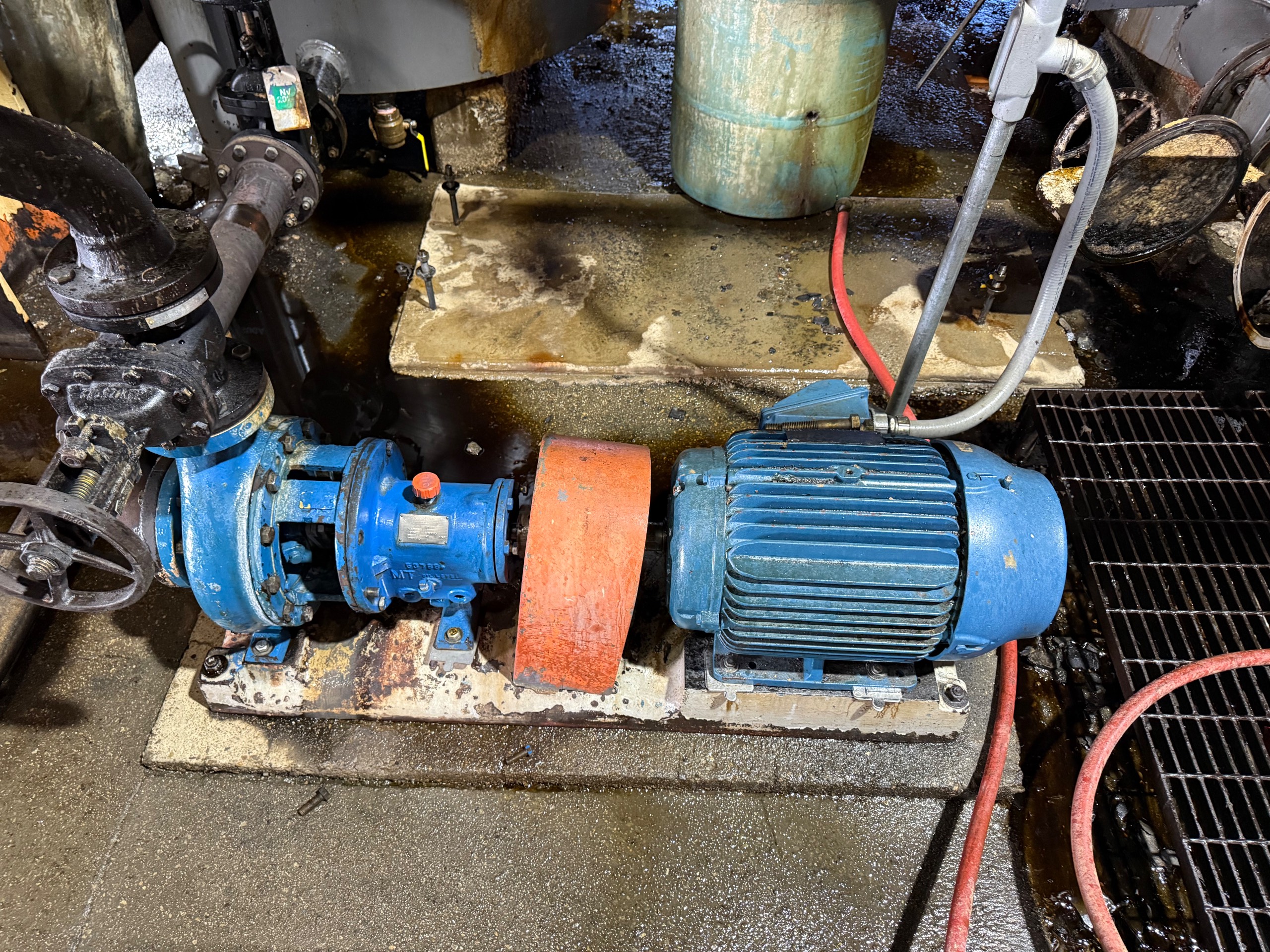 GOULDS 3196 PUMP & 30 HP MOTOR ASSEMBLY - undefined