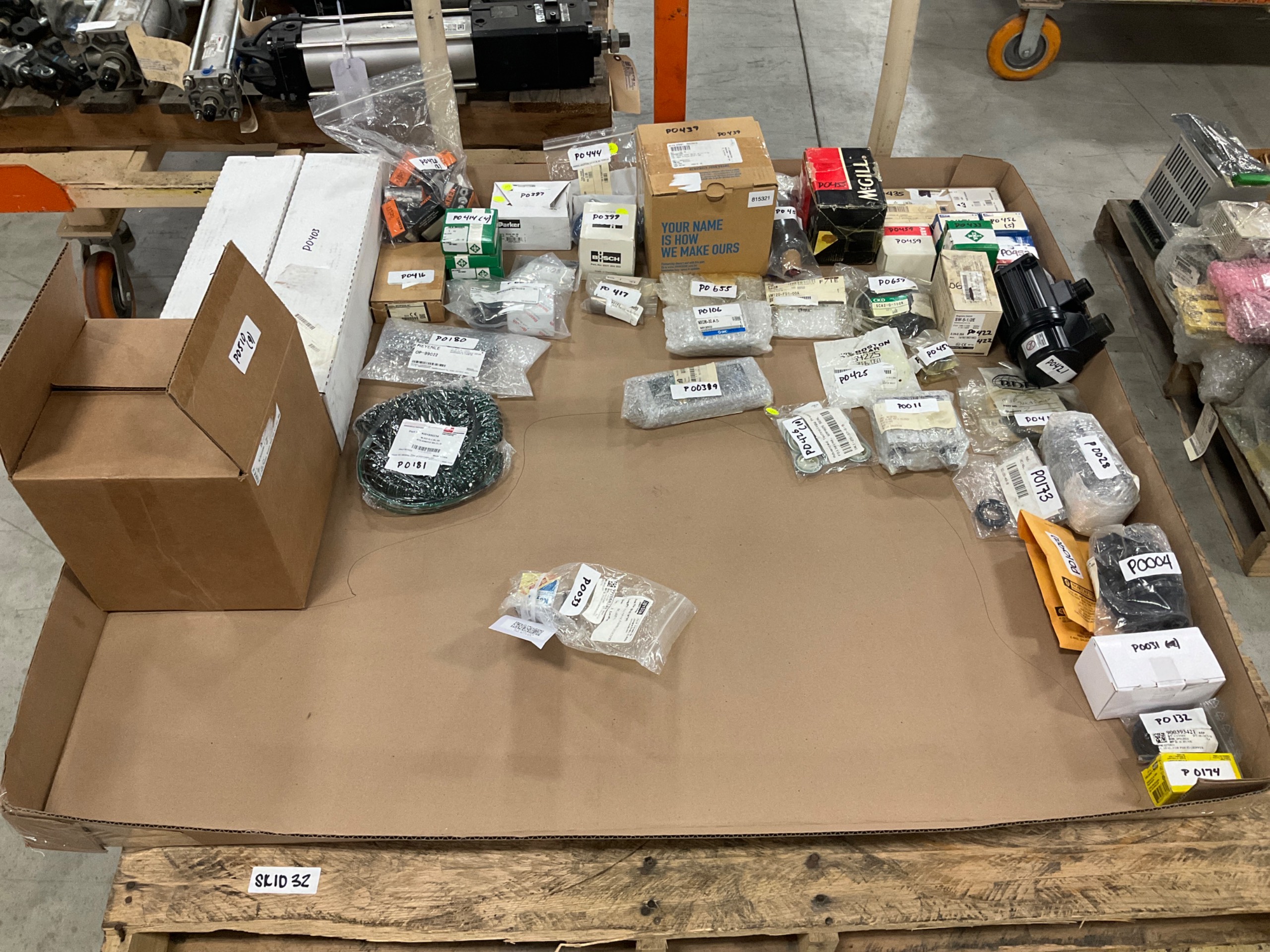 BULK QTY OF ELECTRICAL COMPONENTS - undefined