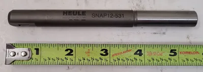 HEULE SNAP12-531 CHAMFERING TOOL, 13.5MM MIN DIA, 1/2IN SHANK, 5.51IN OAL - undefined