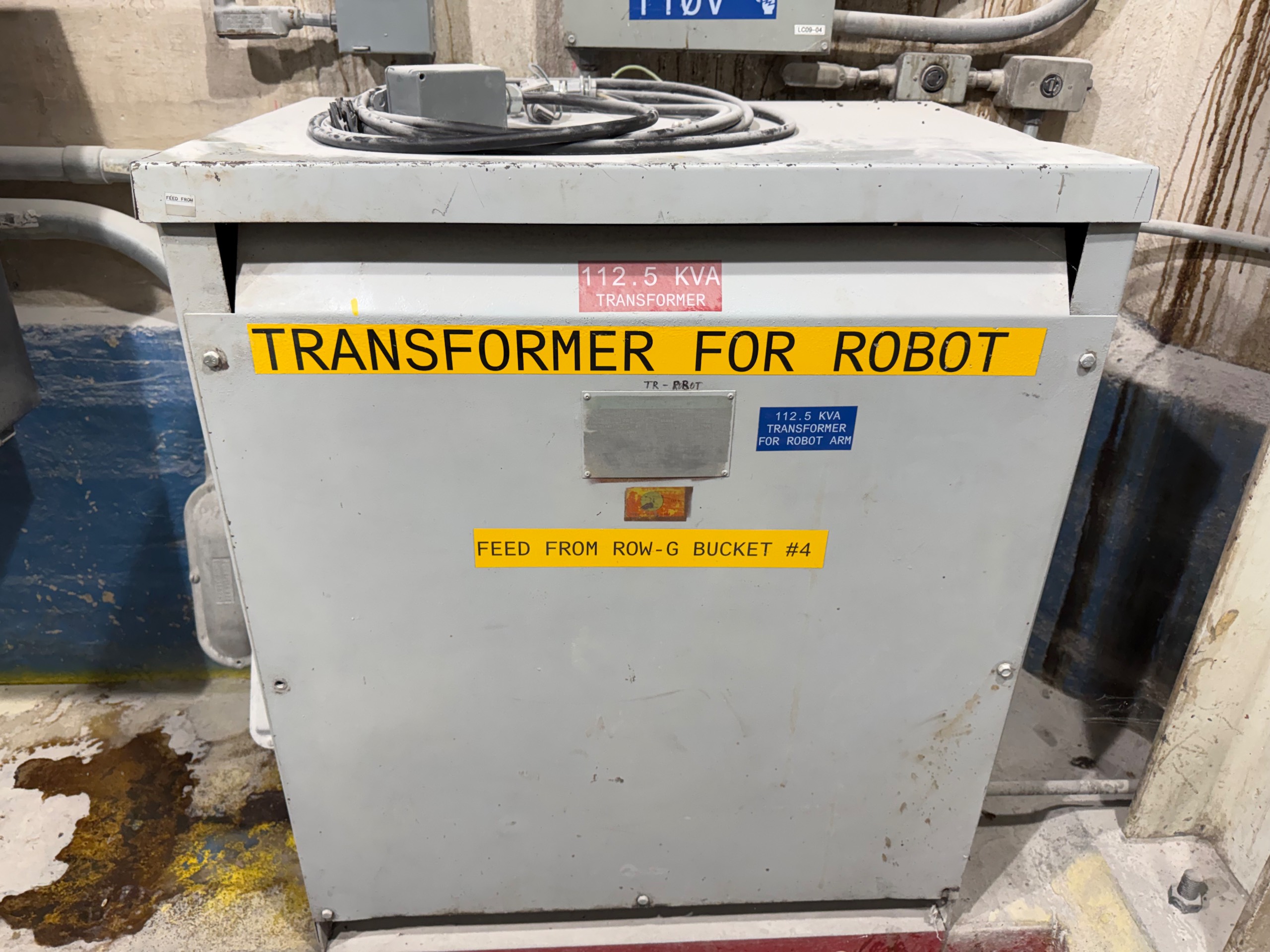 CONTENTS OF ELECTRICAL ROOM - undefined