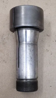 5C STEP COLLET, 2" HEAD DIAMETER, 1-1/8" HEAD THICKNESS, 5/8" PILOT HOLE, 4.5" OAL - undefined