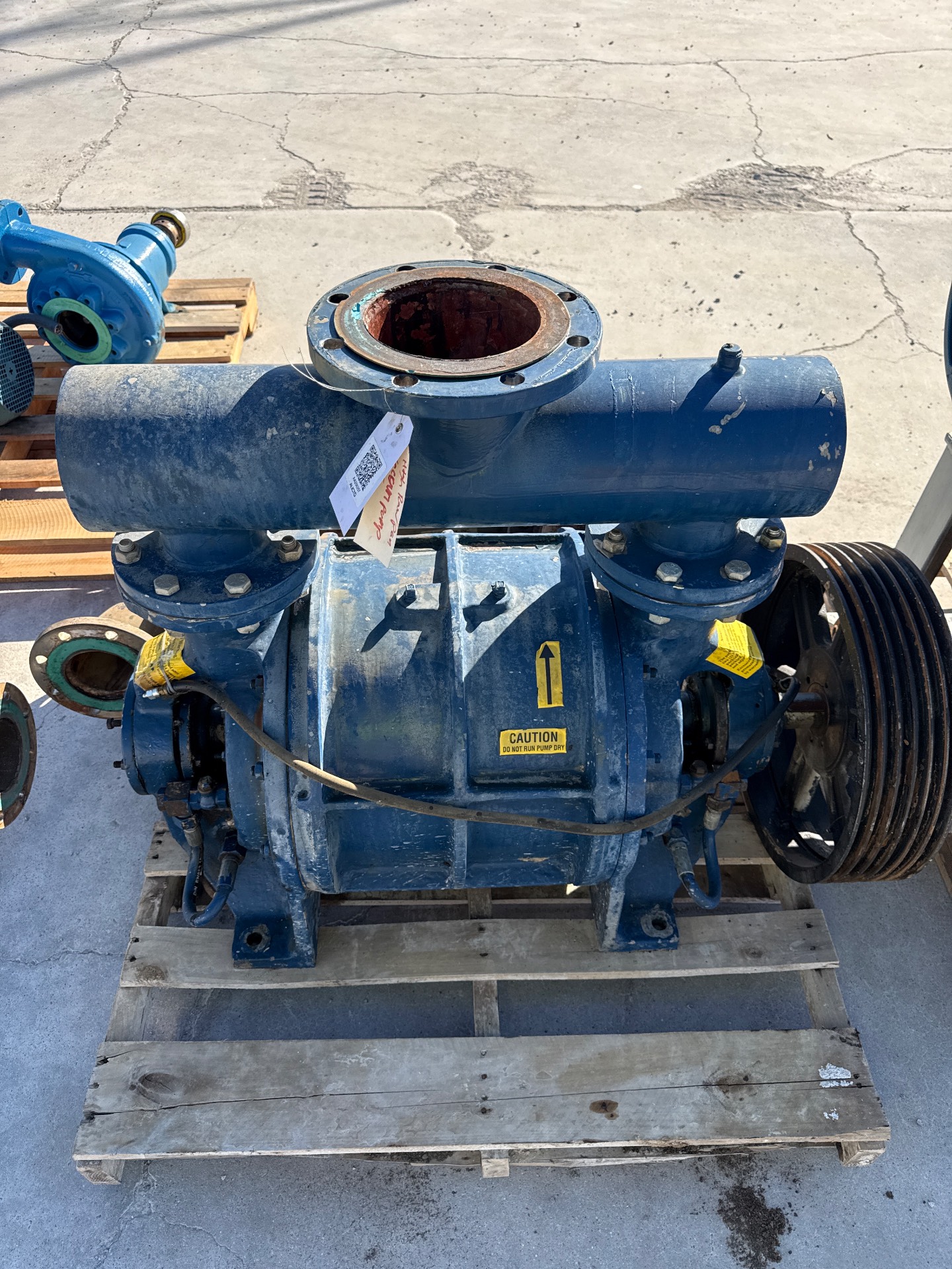 ARMSTRONG AP703 VACUUM PUMP & 40 HP MOTOR ASSEMBLY - undefined