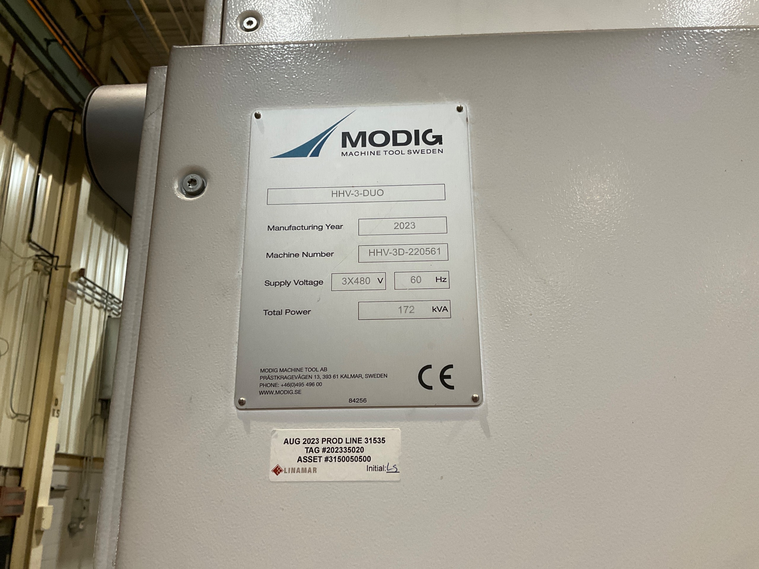2022 MODIG HHV-3-DUO HORIZONTAL MACHINING CENTER - undefined
