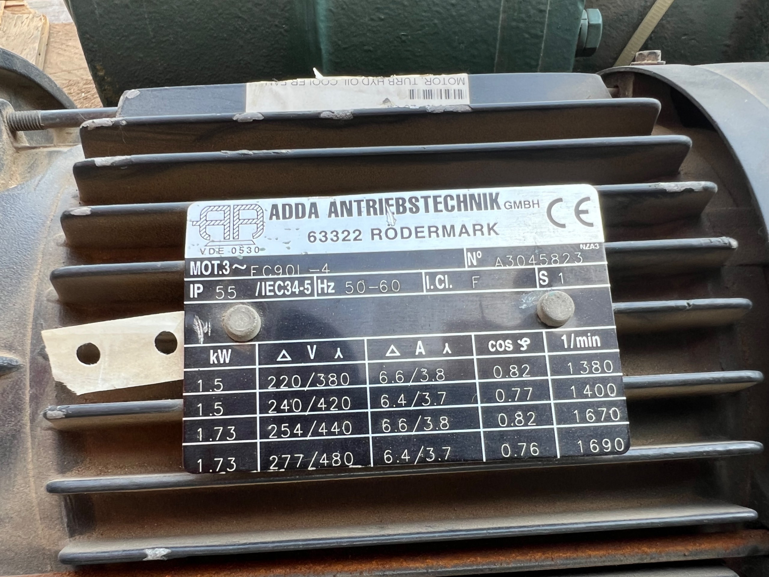 QTY 9: ELECTRIC MOTORS - undefined