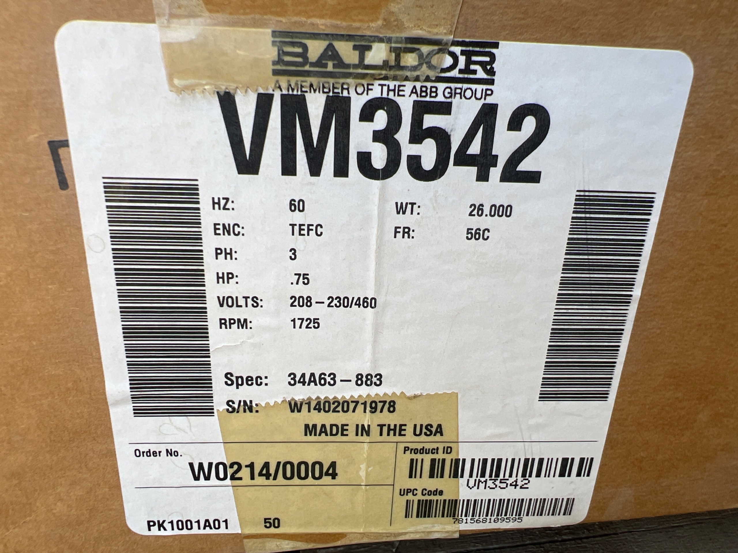 QTY 9: ELECTRIC MOTORS - undefined