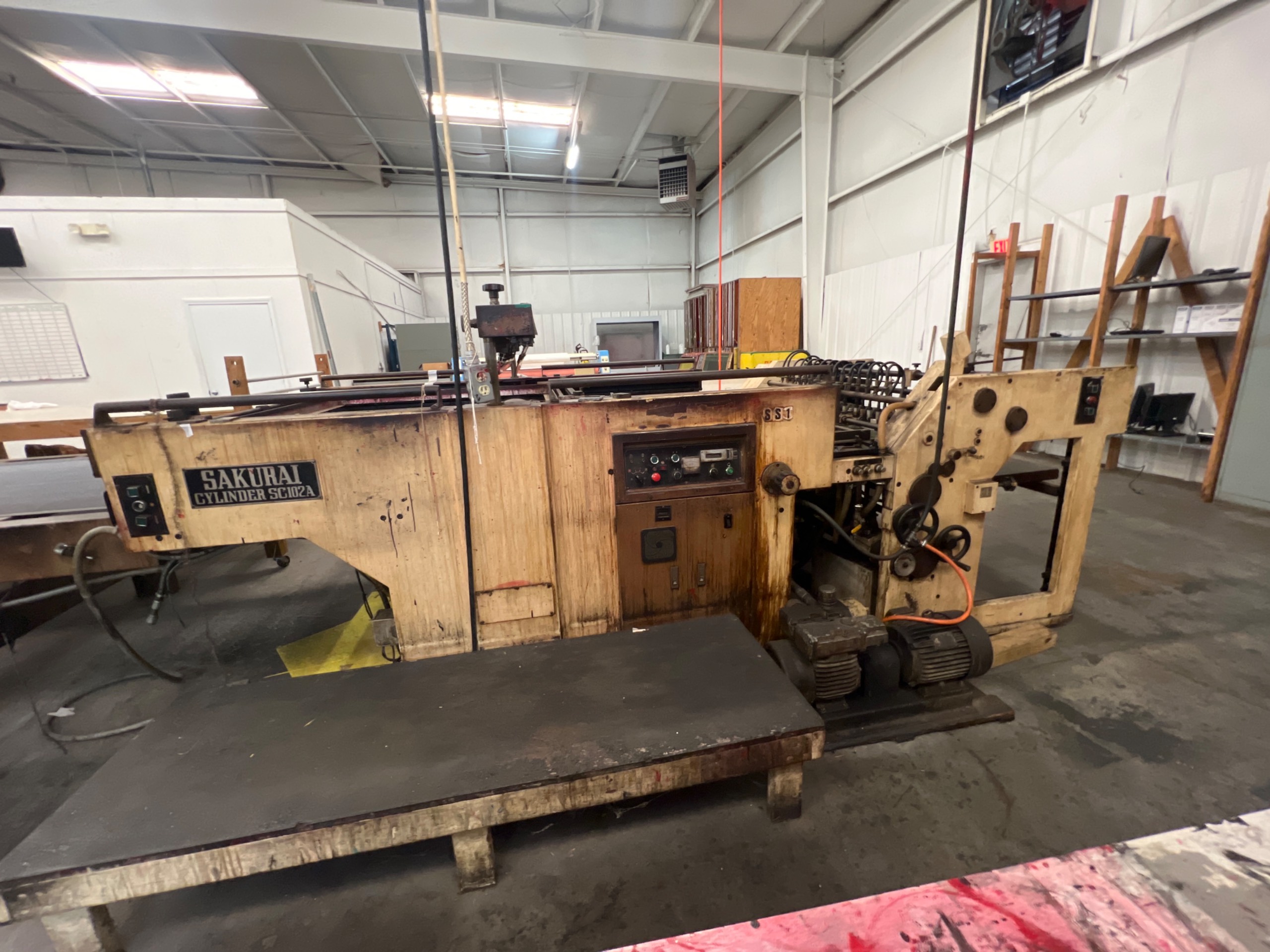 SAKURAI SC102A CYLINDER PRINTING PRESS - undefined