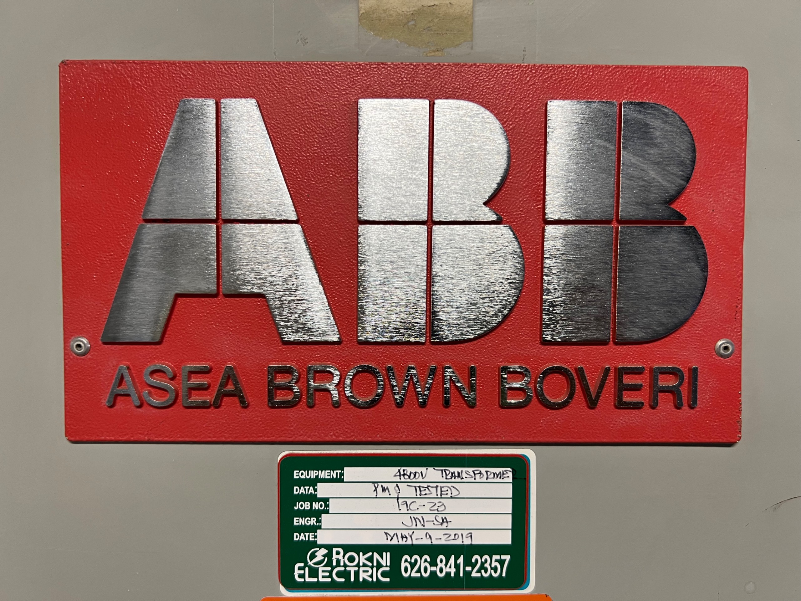 ABB DRY TYPE TRANSFORMER - undefined