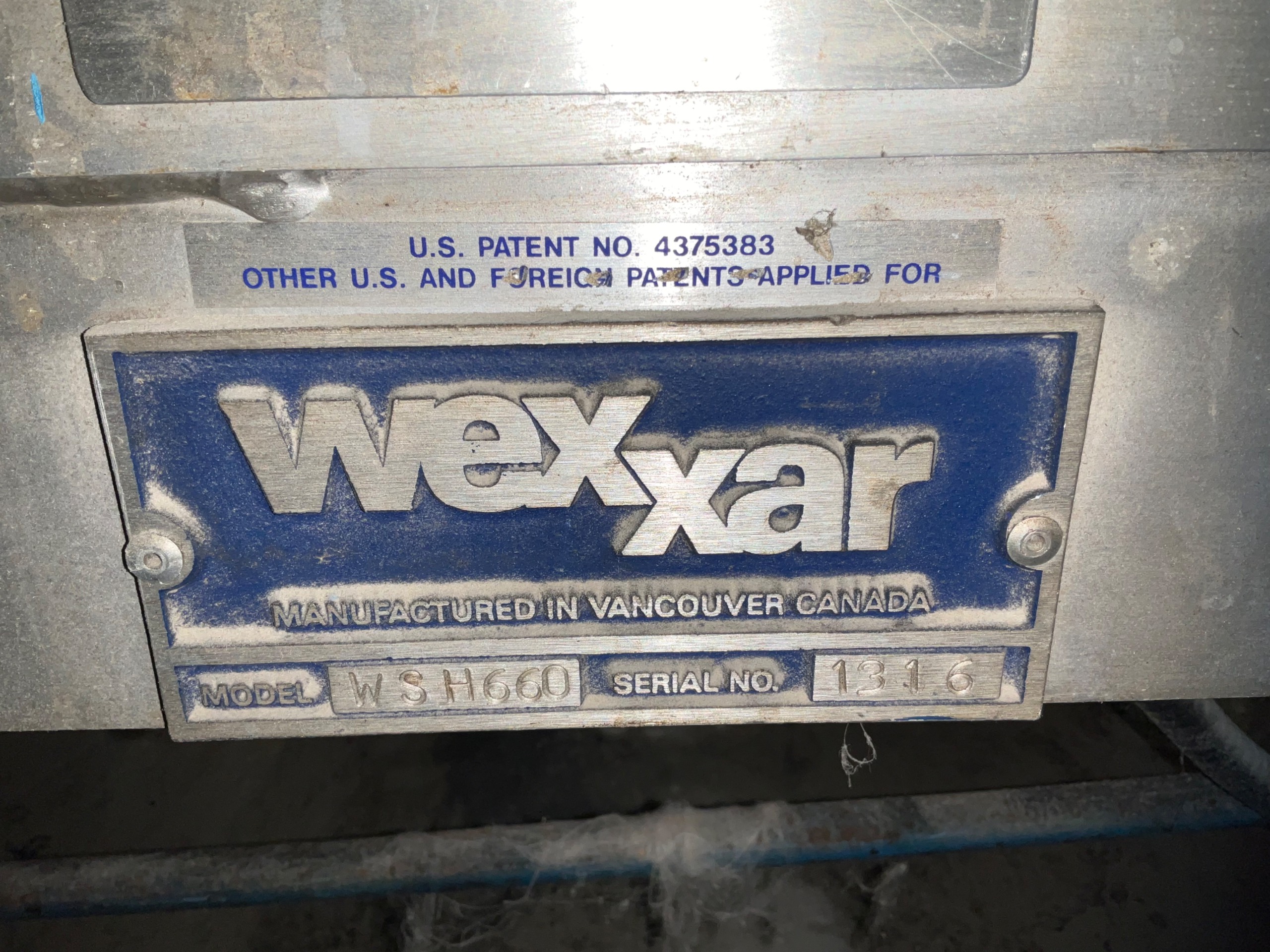 WEXXAR WSH660 CASE SEALER - undefined
