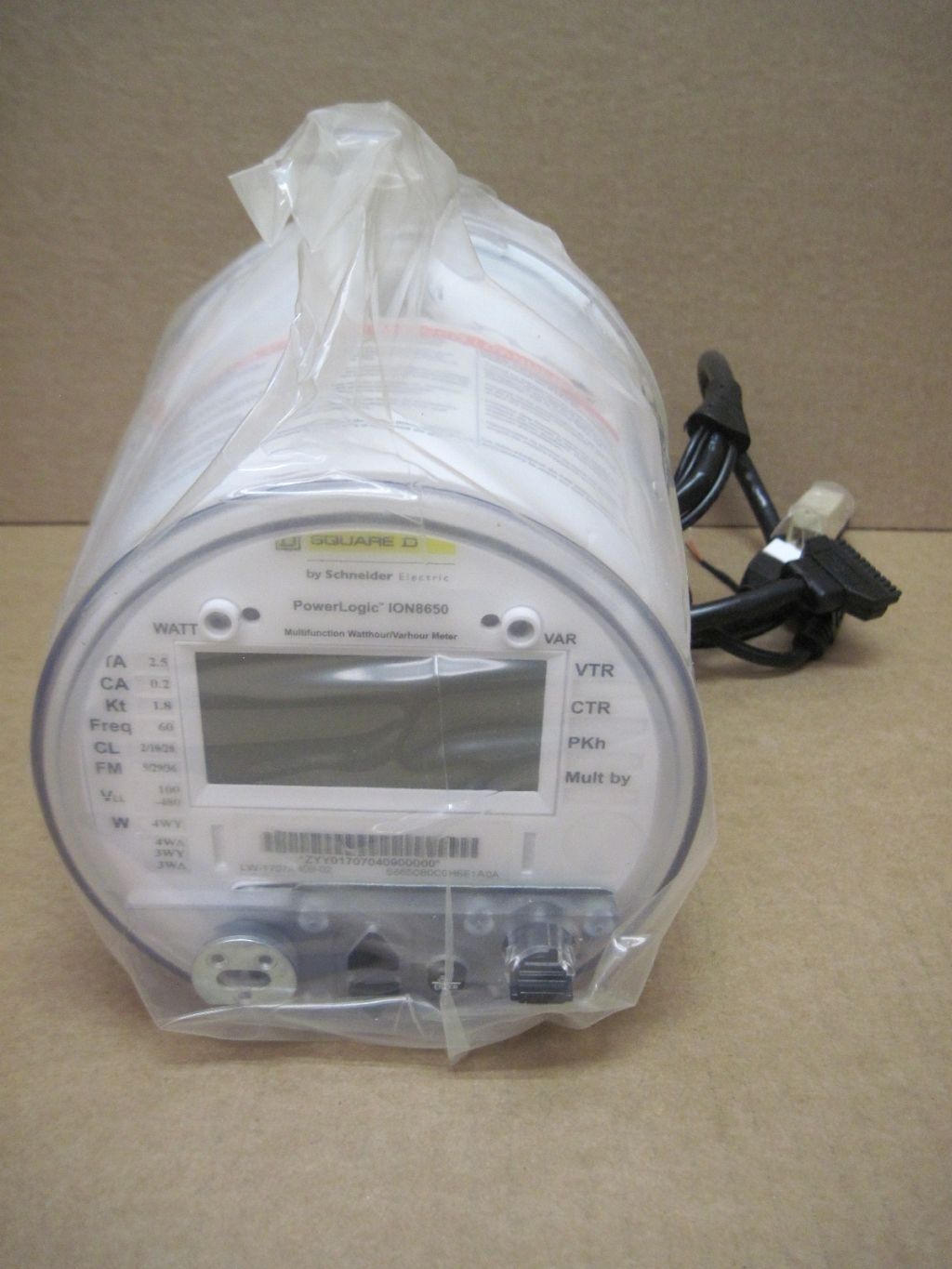 SQUARE D ION8650 POWER FACTOR PANEL METER - undefined