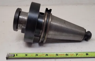 MICROBORE 50CT-S200E02 SHELL MILL ARBOR - CAT 50, 4" PROJECTION, 1" BORE, 4.375" BODY - undefined