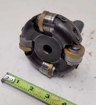 ROTARY TECH USA SHELL MILL - 1" SHANK X 4" CARBIDE INSERT HEAD TOOLING - undefined