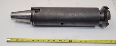 INGERSOLL BP50P15SA340 SHELL MILL HOLDER W/ SANDVIK FACE MILL, CAT 50, 1.5” ARBOR, 4” CD, 11200 RPM - undefined